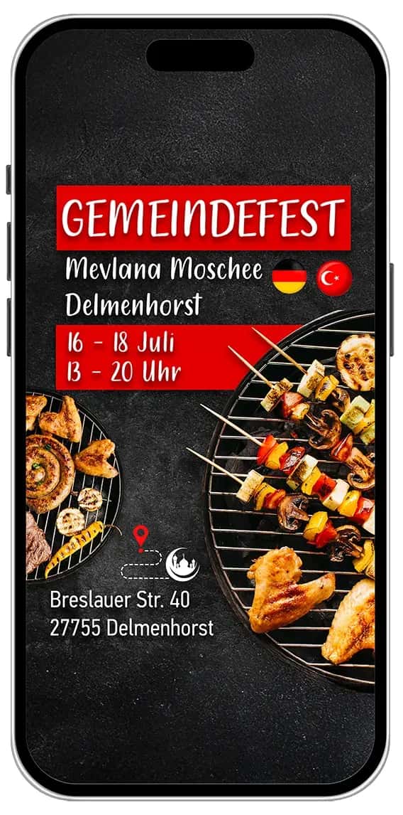 Gemeindefest — Etkinlik Kampanyası